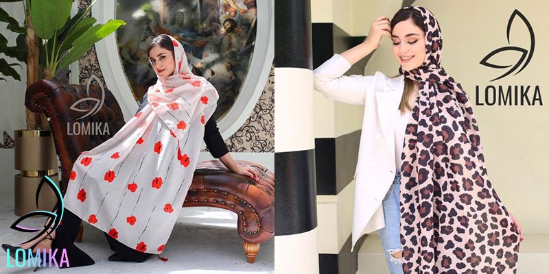 شال و روسری مناسب سبک کژوال