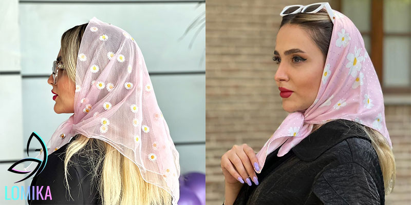 مینی اسکارف بابونه
