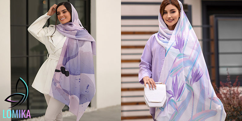 چند ایده جذاب برای استفاده از شال و روسری رنگ پاستلی در استایل تابستانی