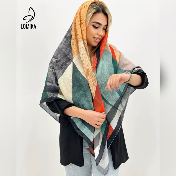 روسری دستدوز